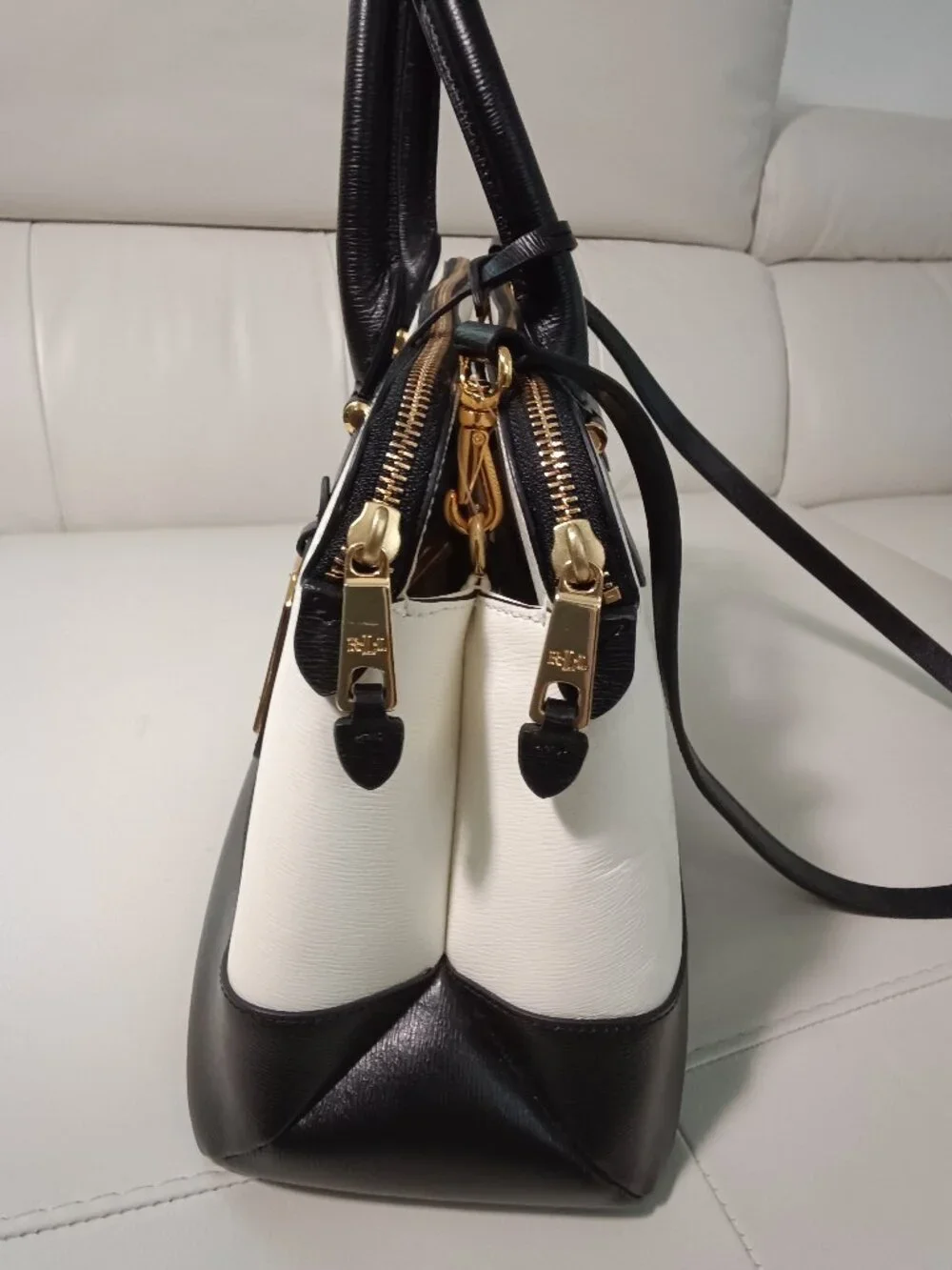 Lauren Ralph Lauren Newbury Double Zip Satchel